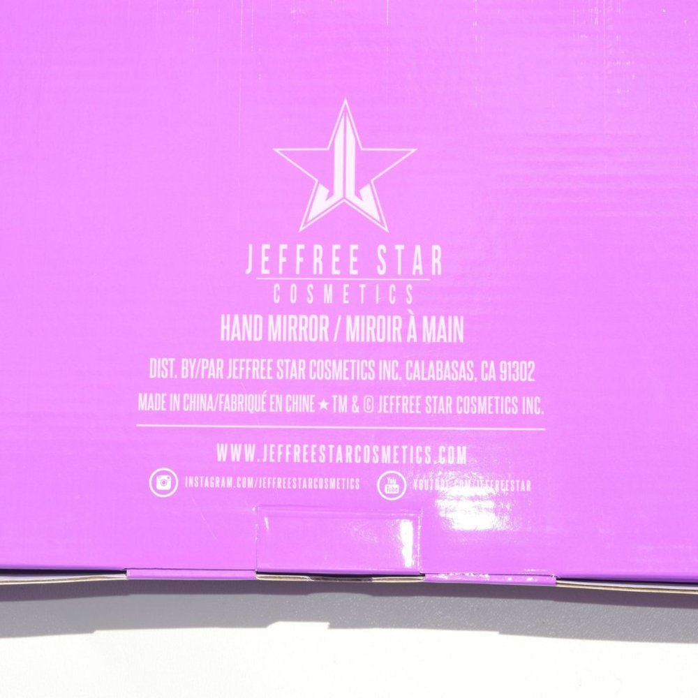 Jeffree Star Blood Lust Purple Glitter Mirror - Picture 8 of 8
